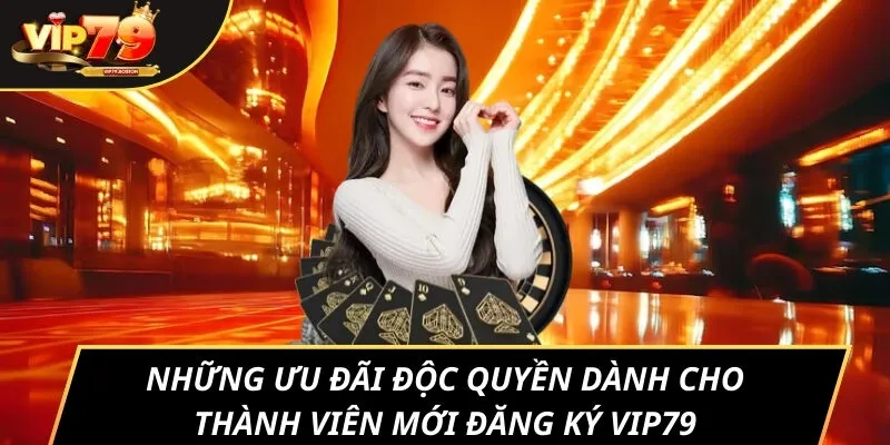 Những ưu đãi độc quyền dành cho thành viên mới đăng ký VIP79